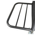 Commercial Stainless Steel Laundry Trolley with Shelves –  1110×490×1125mm Black| CaterEq CELT01B