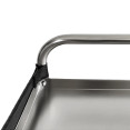 Commercial Stainless Steel Laundry Trolley with Shelves –  1110×490×1125mm Silver| CaterEq CELT01S