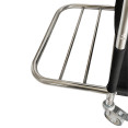 Commercial Stainless Steel Laundry Trolley with Shelves –  1110×490×1125mm Silver| CaterEq CELT01S