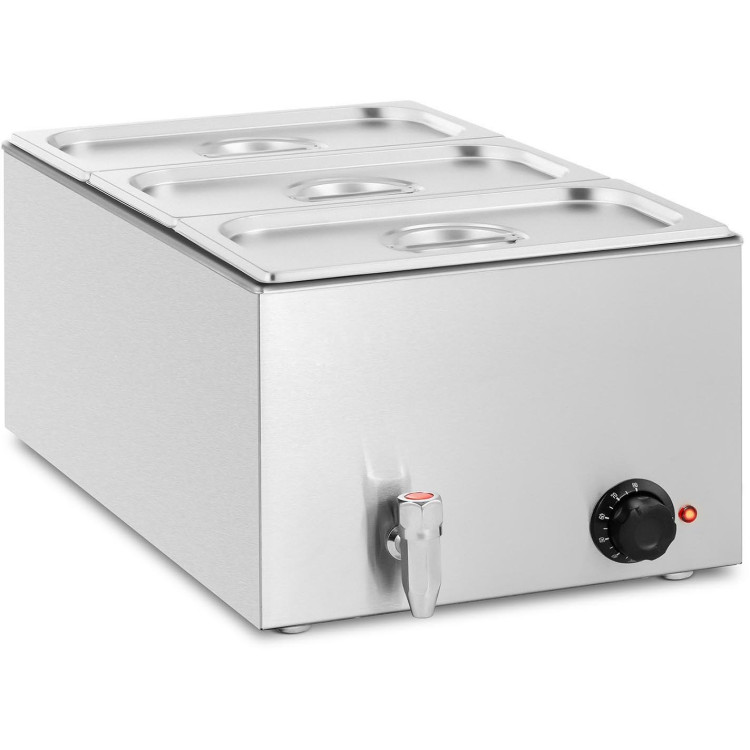 Commercial Bain Marie 3xGN1/3 0.6kW - CEM103