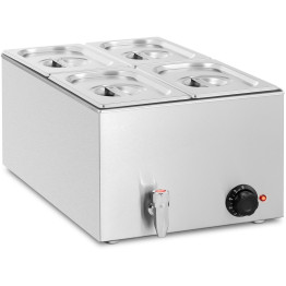 Commercial Bain Marie 4xGN1/4 0.6kW - CEM104