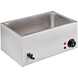 Commercial Bain Marie with 1/1Gn Pan and Lid - CEM400