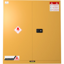 110 Gallon/ 500 Litre Flammable Safety COSHH Cabinet 1500x860x1650mm - CEMB110GSC