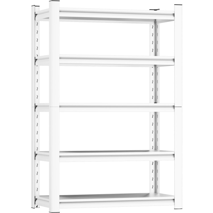 Commercial Shelving Unit 5 Tier 100kg 1500x400x1830mm White - CEMB183150SR