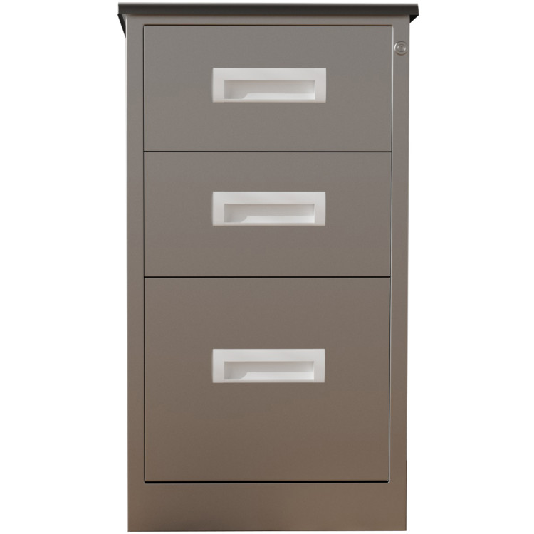 Commercial Stainless Steel Drawer Cabinet 3 Drawers 400x400x750mm - CEMBSS201H753DWC