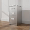 Commercial Stainless Steel Drawer Cabinet 3 Drawers 400x400x750mm - CEMBSS201H753DWC