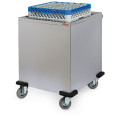 Mobile Dishwasher Rack Trolley Stainless Steel - CEMBK55