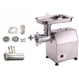 Commercial Electric Meat Grinder/Mincer Stainless Steel 440×220×460mm | CaterEq CEMK22S
