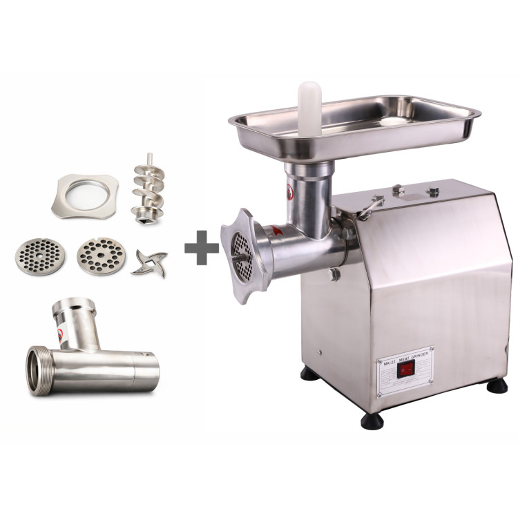Commercial Electric Meat Grinder/Mincer Stainless Steel 440×220×460mm | CaterEq CEMK22S Commercial Electric Meat Grinder/Mincer Stainless Steel 440×220×460mm | CaterEq CEMK22S