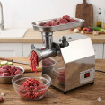 Commercial Electric Meat Grinder/Mincer Stainless Steel 310×180×340mm | CaterEq CEMK8