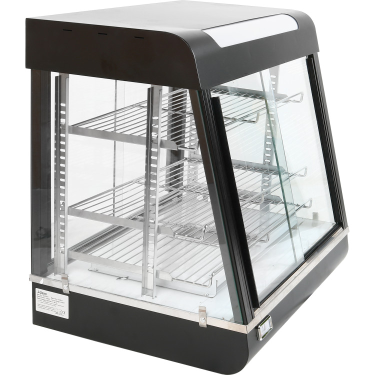 Commercial Heated showcase food warmer 110 litres Countertop - CEMLP601