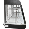 Commercial Heated showcase food warmer 150 litres Countertop - CEMLP602
