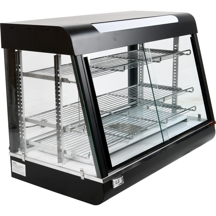 Commercial Heated showcase food warmer 150 litres Countertop - CEMLP602