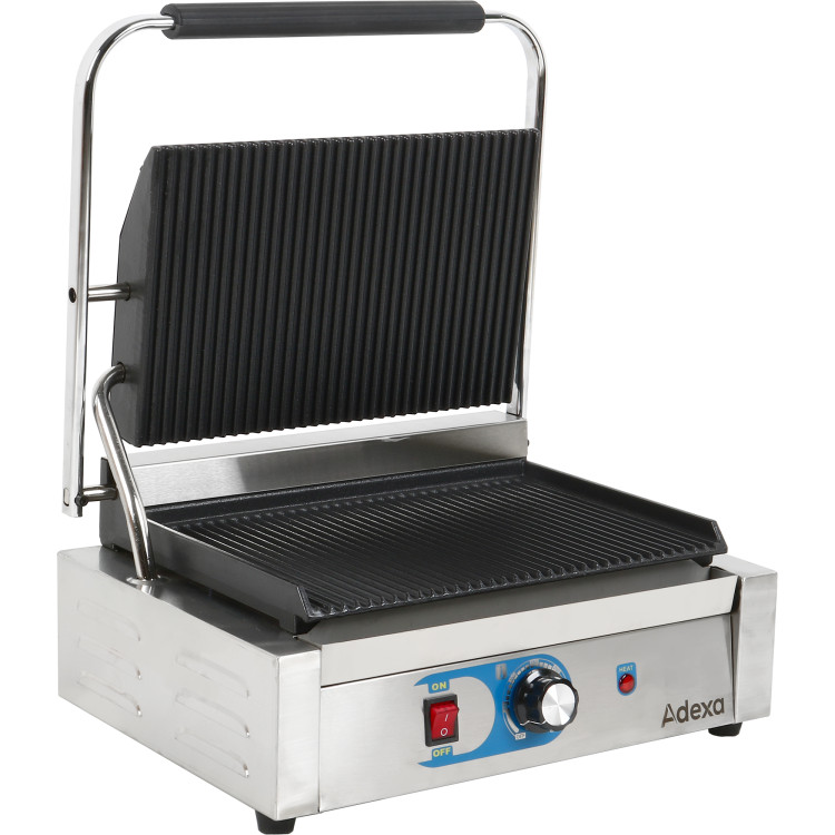 Heavy Duty Panini Contact grill Large Ribbed - CEMLP811E Heavy Duty Panini Contact grill Large Ribbed - CEMLP811E