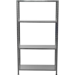 Commercial Galvanized Steel 4 Tier Shelving Unit 180kg Loading Capacity 900x300x1672mm | CaterEq CEMS43 Commercial Galvanized Steel 4 Tier Shelving Unit 180kg Loading Capacity 900x300x1672mm | CaterEq CEMS43