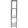 Commercial Galvanized Steel 4 Tier Shelving Unit 180kg Loading Capacity 900x300x1672mm | CaterEq CEMS43