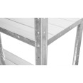 Commercial Galvanized Steel 4 Tier Shelving Unit 180kg Loading Capacity 900x300x1672mm | CaterEq CEMS43