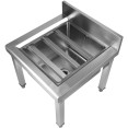 Janitorial Mop Sink Stainless Steel 500x500x550mm - CEMS5050
