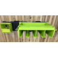 Modular Heavy Duty Wall-Mounted Tool Storage Set 1 x Pegboard 1 x Power Tool Shelf 1 x Tilt Bit Holder 68kg (150lbs) Capacity | CaterEq CEMW2302P