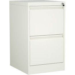 Professional Filing Cabinet 2 drawer 460x620x720mm White - CEMXDC1WHITE