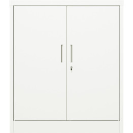 Professional Metal Storage Cabinet 2 doors 900x400x1200mm Lock 3 adjustable shelves White - CEMXFC13WHITE Professional Metal Storage Cabinet 2 doors 900x400x1200mm Lock 3 adjustable shelves White - CEMXFC13WHITE
