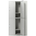 Commercial 6 Door Locker 900x450x1850mm White - CEMYL06WHITE Commercial 6 Door Locker 900x450x1850mm White - CEMYL06WHITE