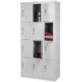 Commercial 12 Door Locker 900x450x1850mm White - CEMYL12WHITE Commercial 12 Door Locker 900x450x1850mm White - CEMYL12WHITE