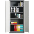 Commercial Grey Steel Cabinet 4 Shelves 2 Door 900x400x1850mm - CEMYSC07