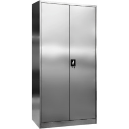 Commercial Stainless Steel Cabinet 4 Shelves 2 Door 900x400x1800mm - CEMYSLC04