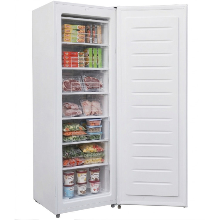Upright Freezer 188L with 7 Drawers Direct Cooling 545x555x1615mm White | CaterEq CENBLM104