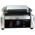Commercial Electric Contact Grill / Panini Press Ribbed Plates 240x240mm 1.8kW | CaterEq CENEXORA102