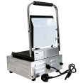 Commercial Electric Contact Grill / Panini Press Ribbed Plates 240x240mm 1.8kW | CaterEq CENEXORA102