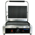 Commercial Electric Contact Grill / Panini Press Ribbed Plates 345x235mm 2.2kW | CaterEq CENEXORA106