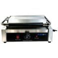 Commercial Electric Contact Grill / Panini Press Ribbed Plates 345x235mm 2.2kW | CaterEq CENEXORA106