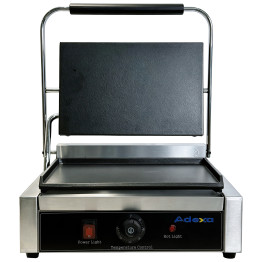 Commercial Electric Contact Grill / Panini Press Flat Plates 345x235mm 2.2kW | CaterEq CENEXORA108