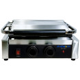 Commercial Digital Contact Grill / Panini Press Ribbed Plates 345x235mm 2.2kW | CaterEq CENEXORA114