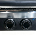 Commercial Digital Contact Grill / Panini Press Ribbed Plates 345x235mm 2.2kW | CaterEq CENEXORA114