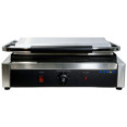 Commercial Electric Contact Grill / Panini Press Oversized Ribbed Plates 470x358mm 2.8kW | CaterEq CENEXORA116