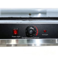 Commercial Electric Contact Grill / Panini Press Oversized Ribbed Plates 500x320mm 3kW | CaterEq CENEXORA120