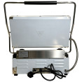Commercial Electric Contact Grill / Panini Press Oversized Ribbed Plates 500x320mm 3kW | CaterEq CENEXORA120