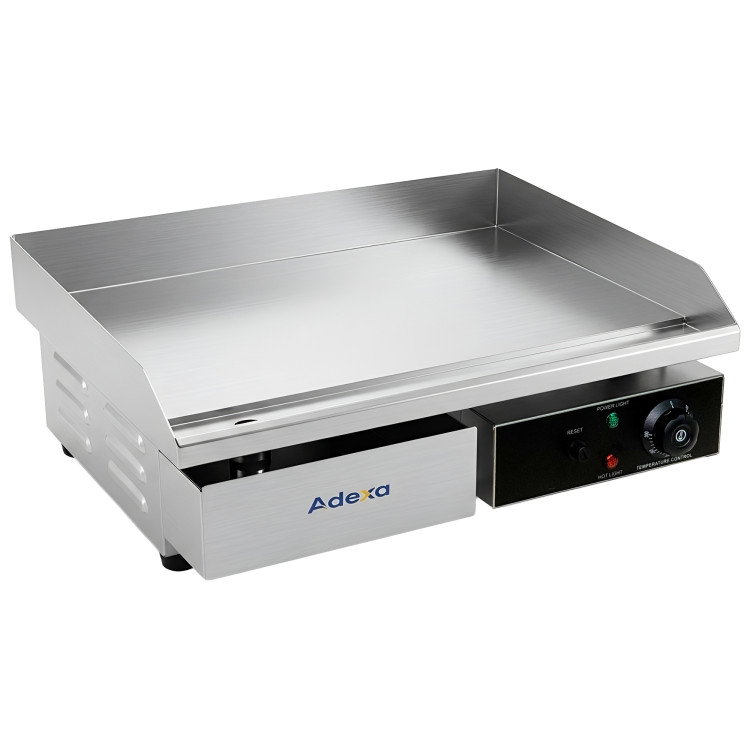 Commercial Electric Flat Top Griddle Smooth Plate 548x344mm 3kW | CaterEq CENEXORA122