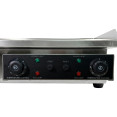 Commercial Electric Griddle 2/3 Flat & 1/3 Ribbed Dual Zone 728x393mm 6kW | CaterEq CENEXORA126