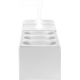Commercial Twin 2 x 2.5 litre Pump Dispenser and 3x1.1 litre pans - CENHGN164B