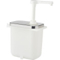 Commercial Condiment/Sauce Pump Dispenser 1x2 litre Stainless steel - CENHP001