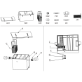 Grease trap Fat separator EN1825-1 certified Stainless steel 45 litres - CEOS12