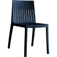 Bistro Dining Chair Slatted Back Polypropylene Indoors & Outdoors 400x420x800mm Black | CaterEq CEP184BLACK Bistro Dining Chair Slatted Back Polypropylene Indoors & Outdoors 400x420x800mm Black | CaterEq CEP184BLACK