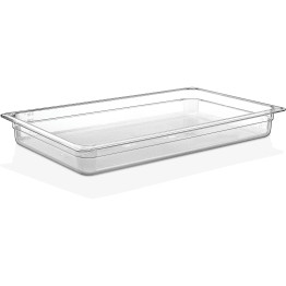 Polycarbonate Gastronorm Pan GN1/1 Depth 65mm Clear - CEP8112