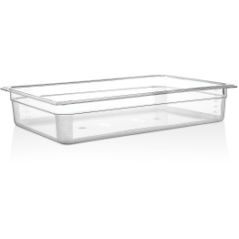 Polycarbonate Gastronorm Pan GN1/1 Depth 100mm Clear - CEP8114