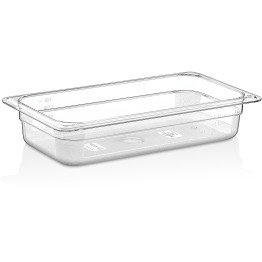 Polycarbonate Gastronorm Pan GN1/3 Depth 65mm Clear - CEP8132