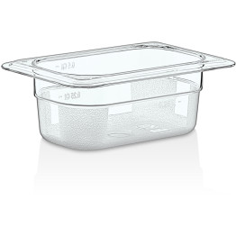 Polycarbonate Gastronorm Pan GN1/9 Depth 65mm Clear - CEP8192